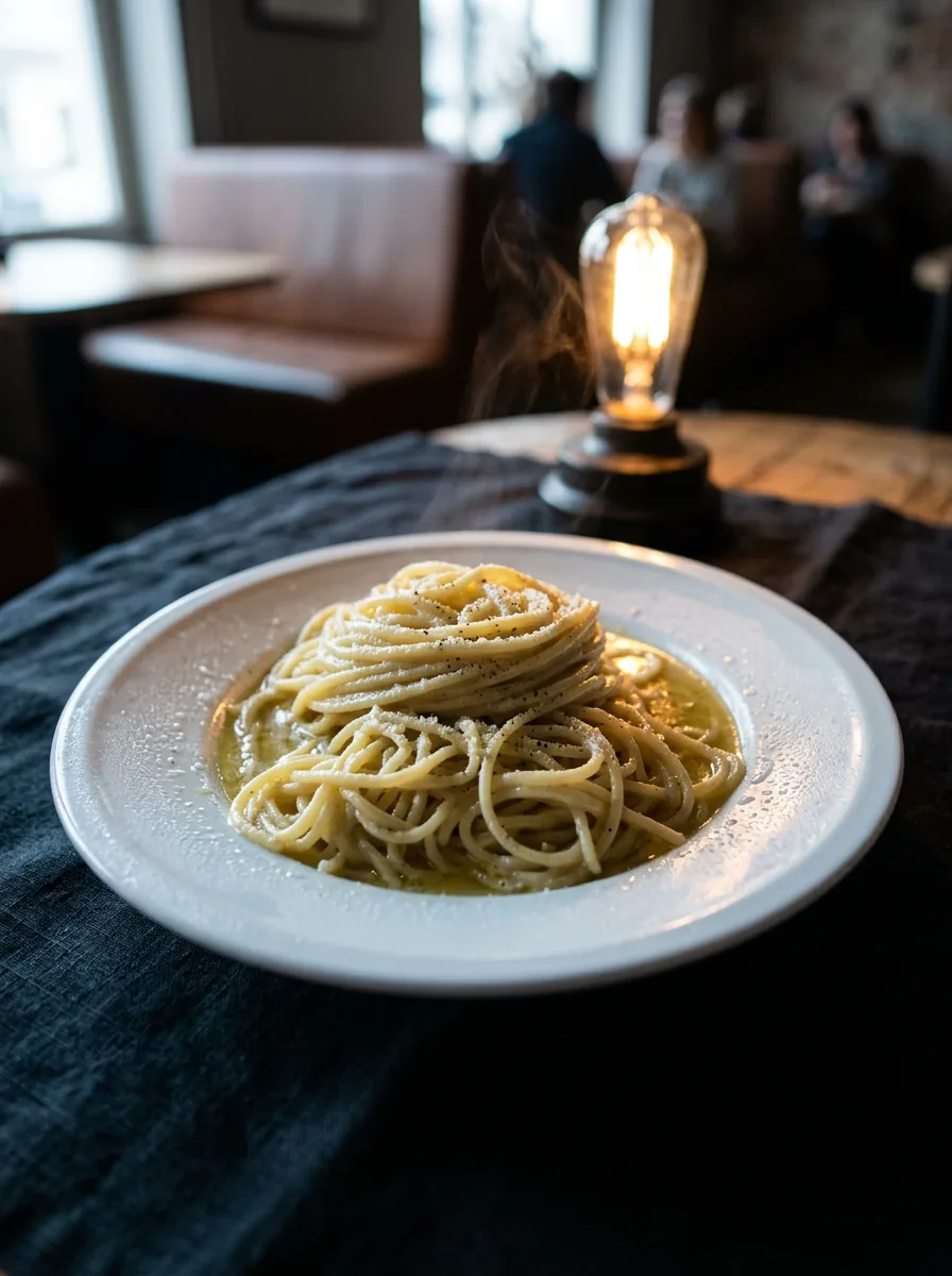 The same dish, relit and directed